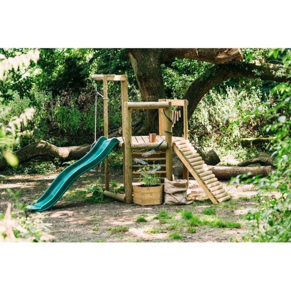 Plum Discovery Woodland Treehouse mänguväljak