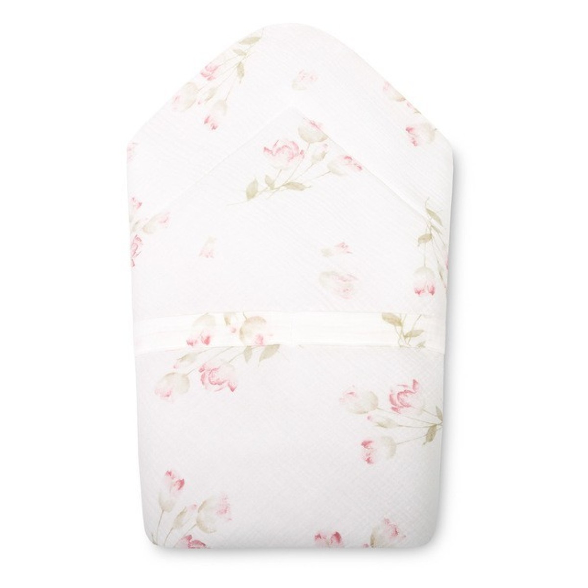 BEEBIKOOKON MUSLIIN 75x75 LILLED ROOSA