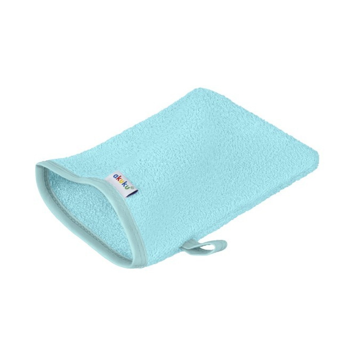 XL mazgāšanas cimds 100% kokvilna, tirkīza krāsā