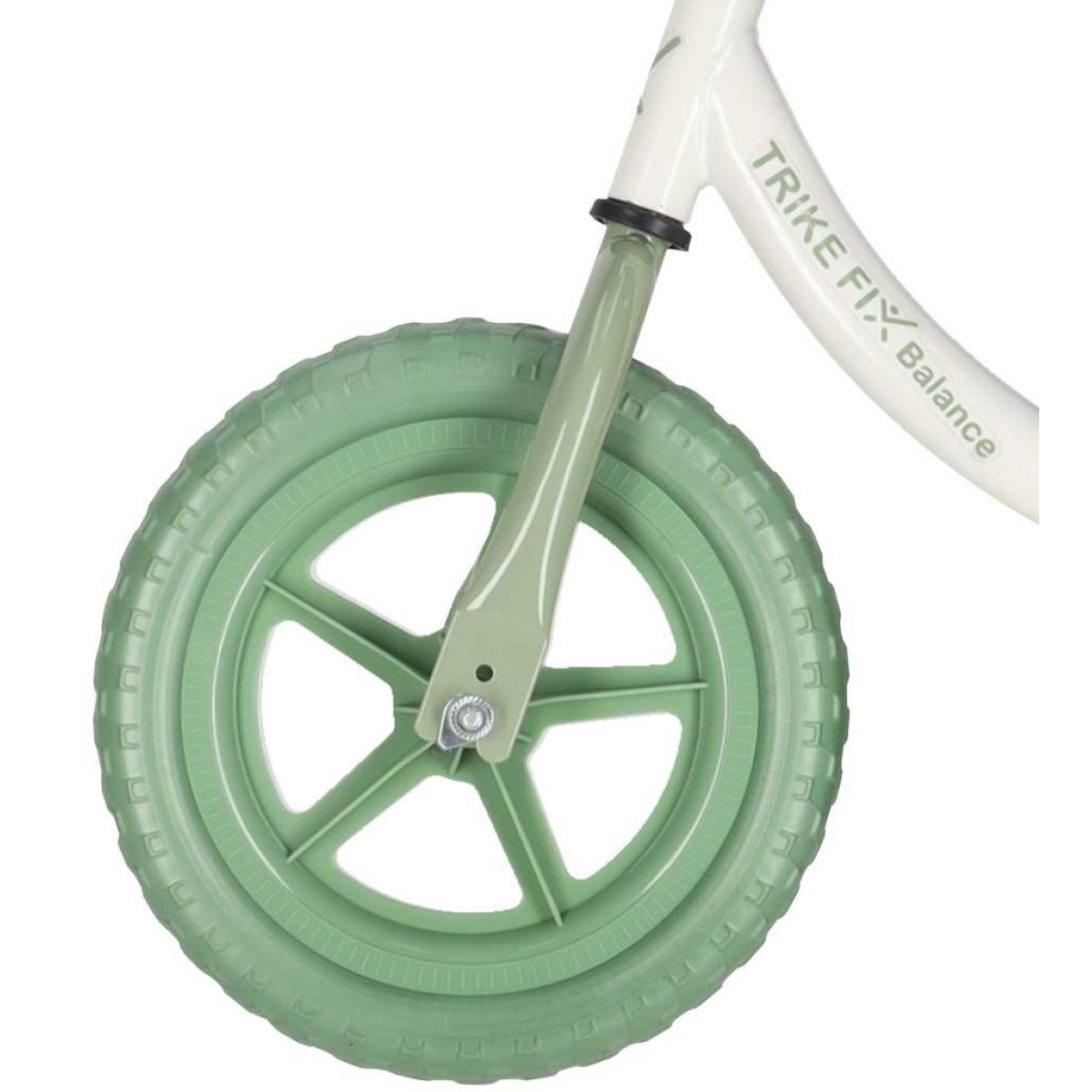 Rohelise kellukesega tasakaaluratas Trike Fix Balance