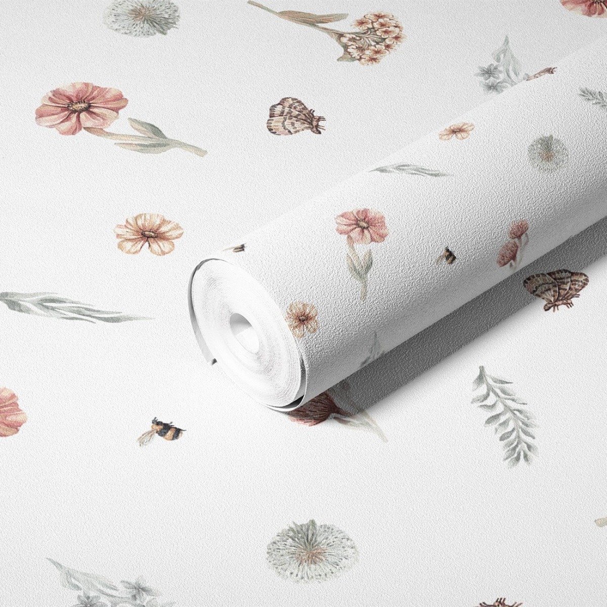 Pastelowe Love® bērnu tapetes Wildflowers Mini