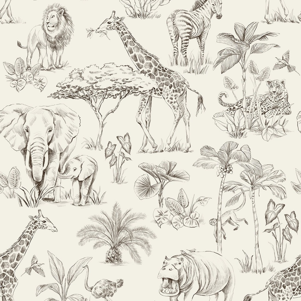 Tapetes “Safari Cream”