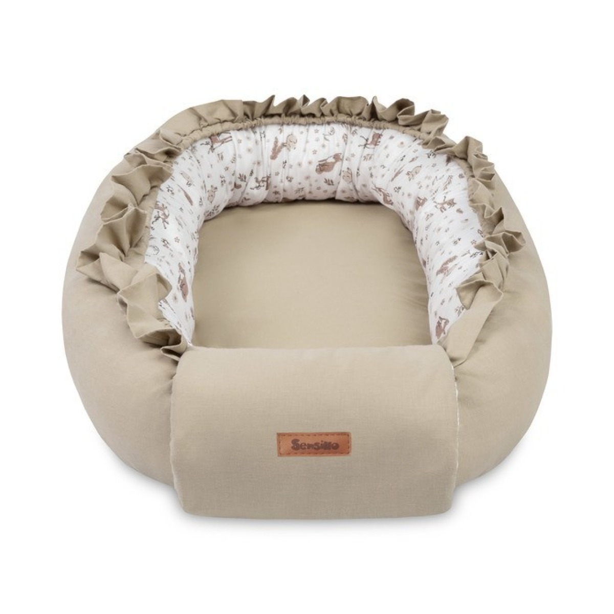 Kokvilnas ligzdiņa mazulim Baby Nest 80x45