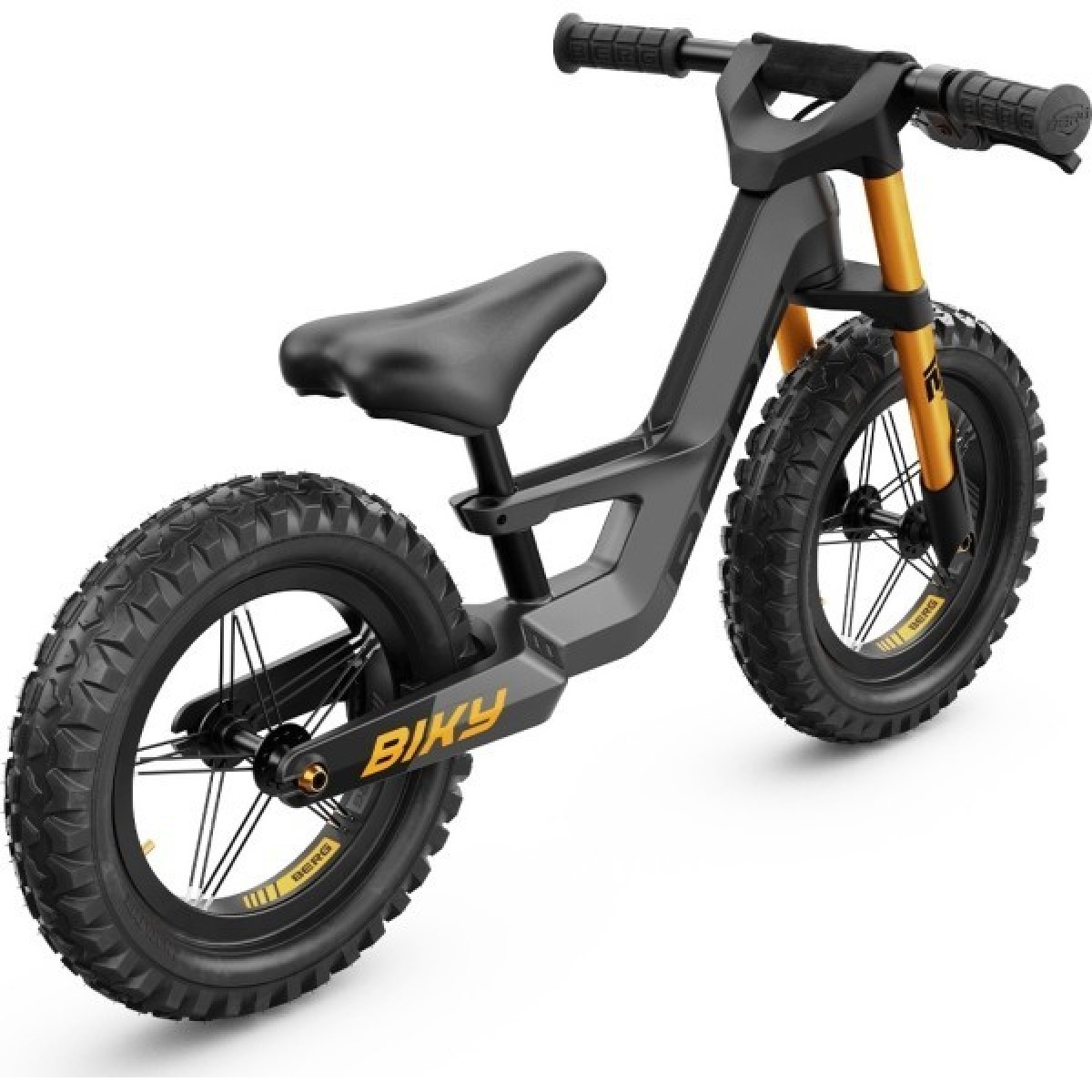 BERG Biky Cross pelēks līdzsvara velosipēds bērniem