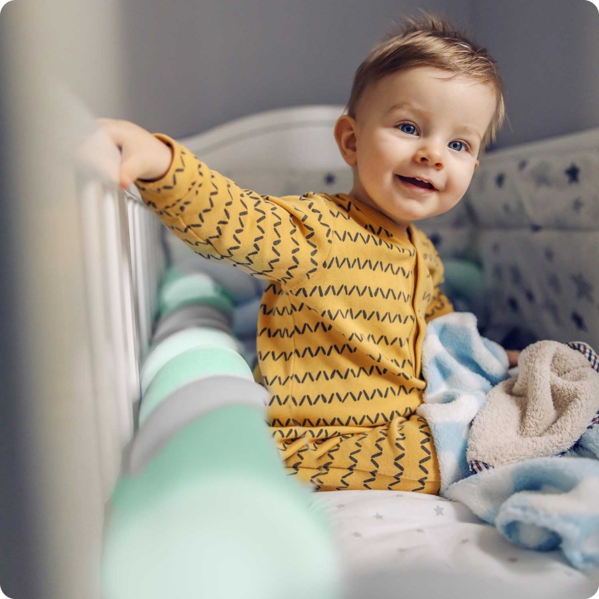 Ricokids gultiņas apmale 3 m, piparmētru zaļā un pelēkā krāsā