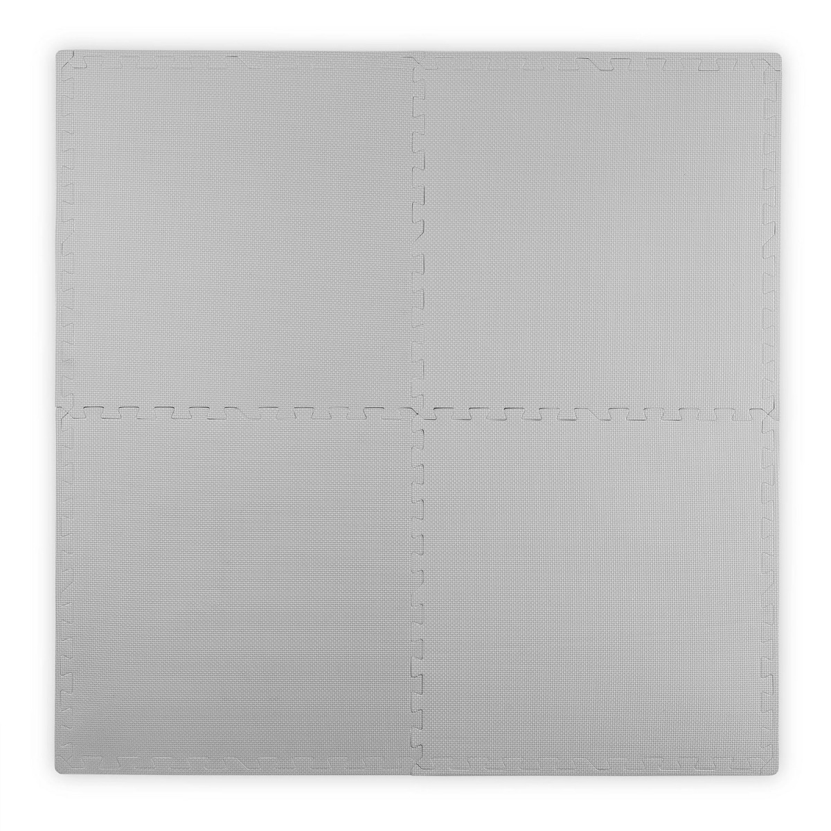Ricokids putu puzles paklājiņš 120x120 cm, 4 x 60x60 cm, pelēks