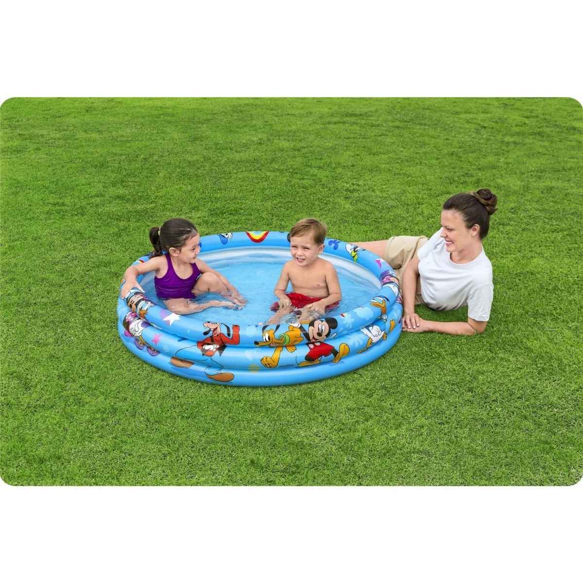Piepūšamais baseins “Mikijs un draugi” 122 x 25 cm Bestway 91007