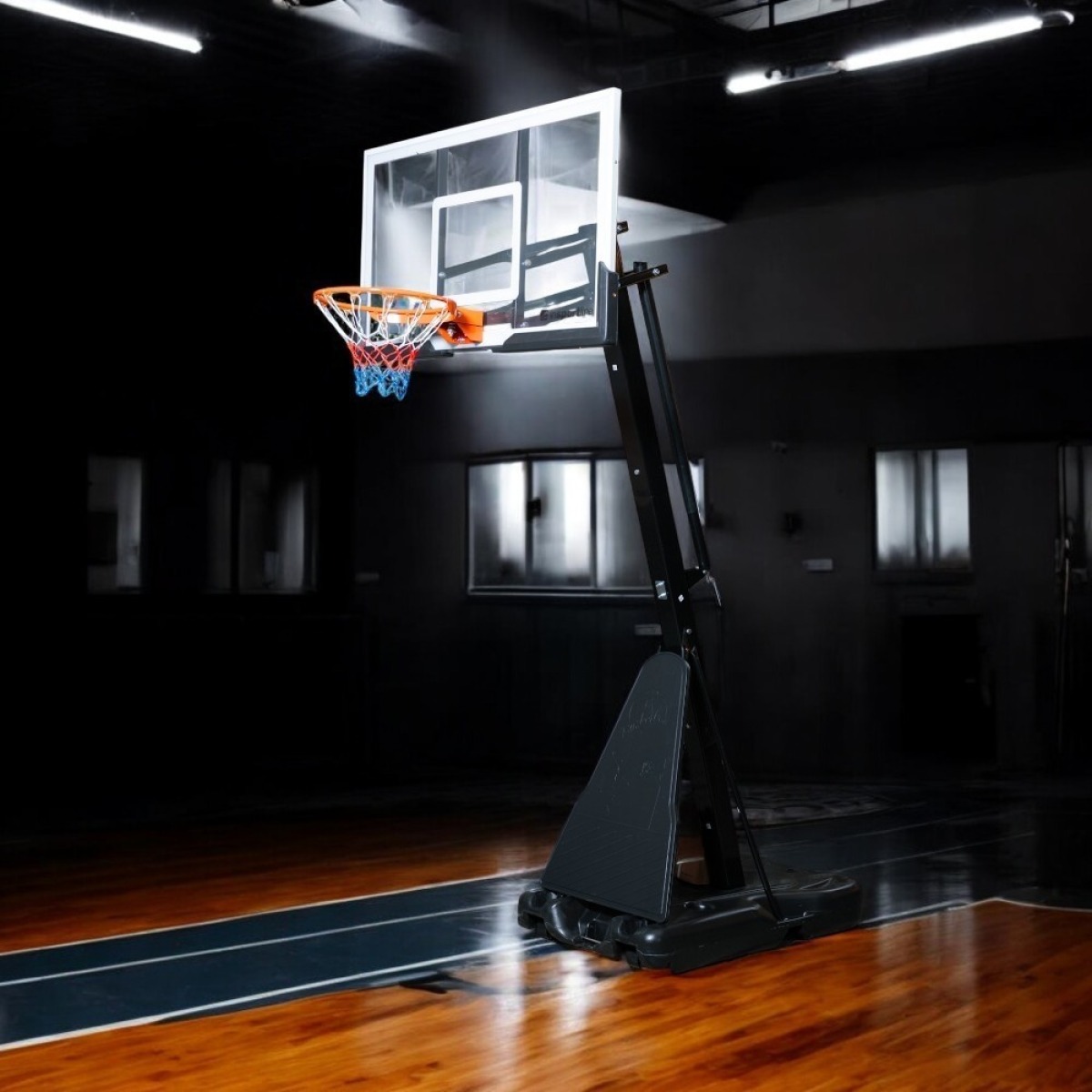 Basketbola grozs ar pamatni inSPORTline Dunkster III, regulējams