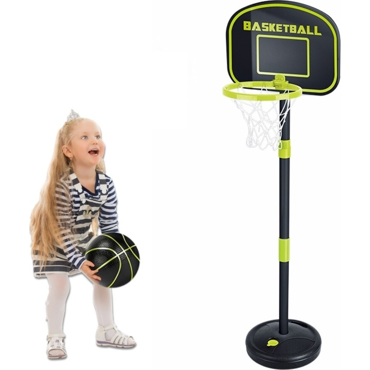 inSPORTline BBS580 basketbola komplekts ar regulējamu augstumu