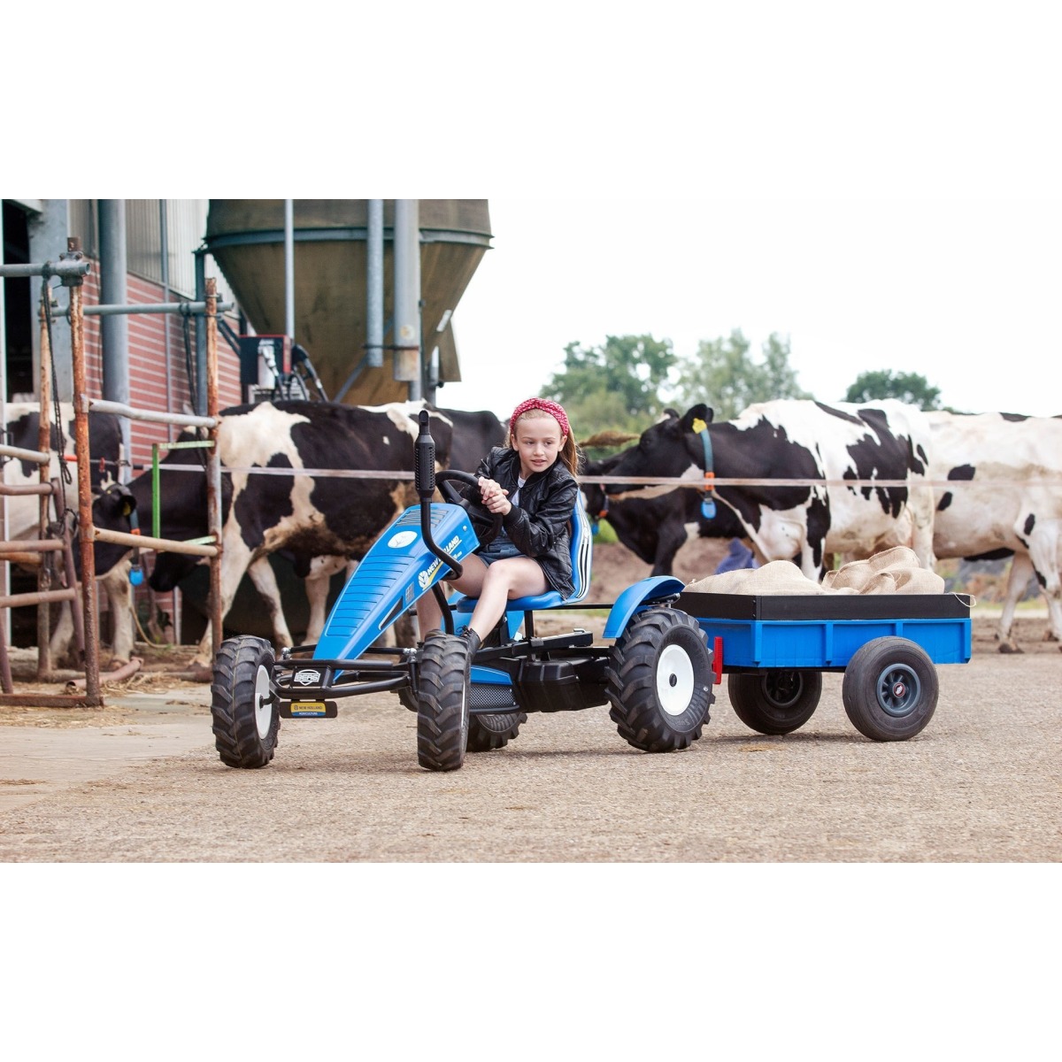 BERG New Holland XXL-BFR bērnu kartings, zils