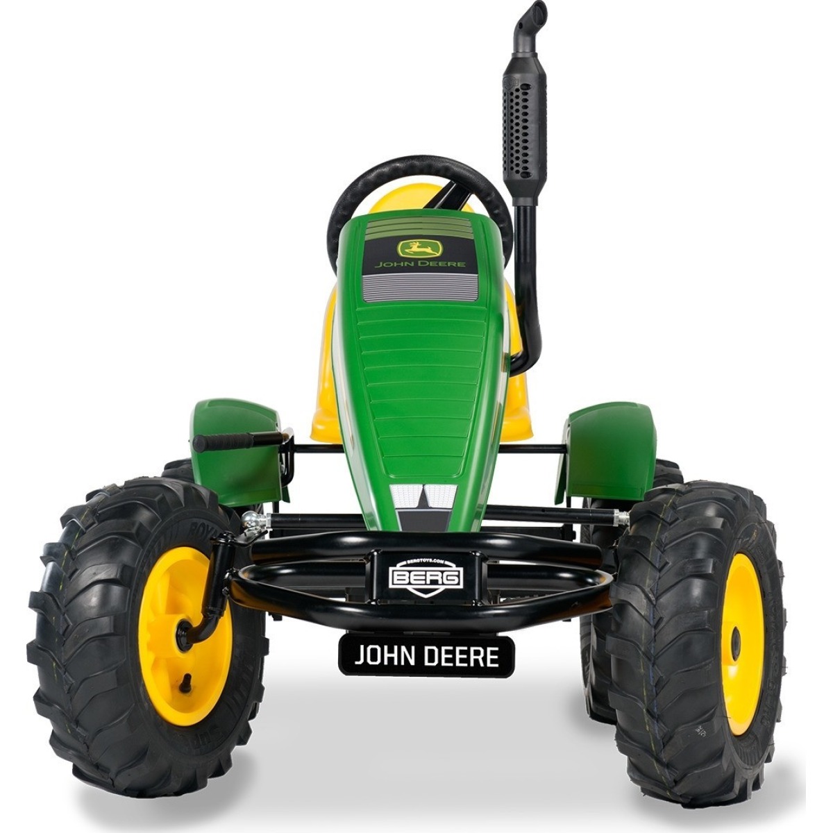 BERG John Deere E-BFR, zaļš, XXL rāmis