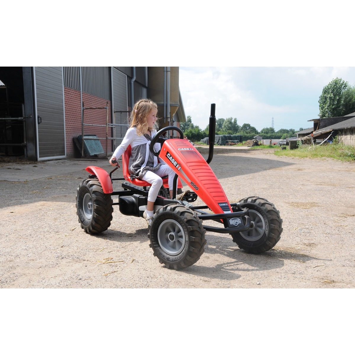BERG Case IH XXL-BFR bērnu kartings, sarkans