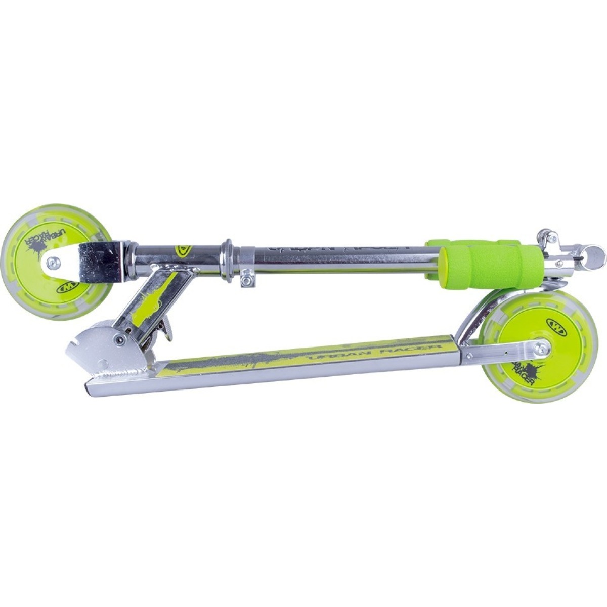 WORKER Racer bērnu skrejritenis ar gaismas riteņiem, alumīnija rāmi, 125 mm