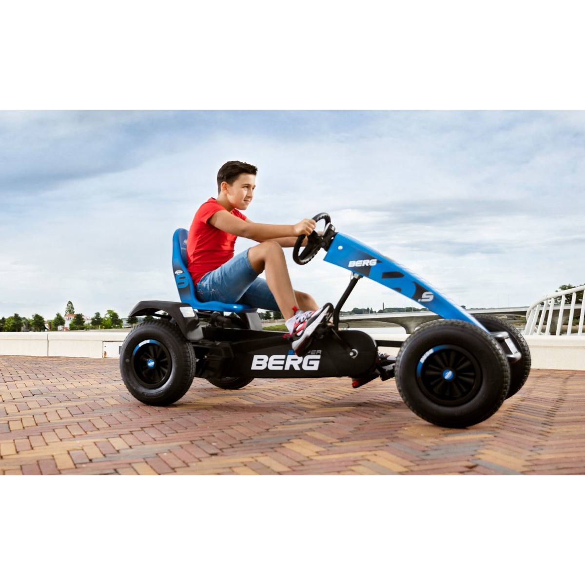 Bērnu kartings BERG XXL B.Super, zils, XXL-BFR, klasisks