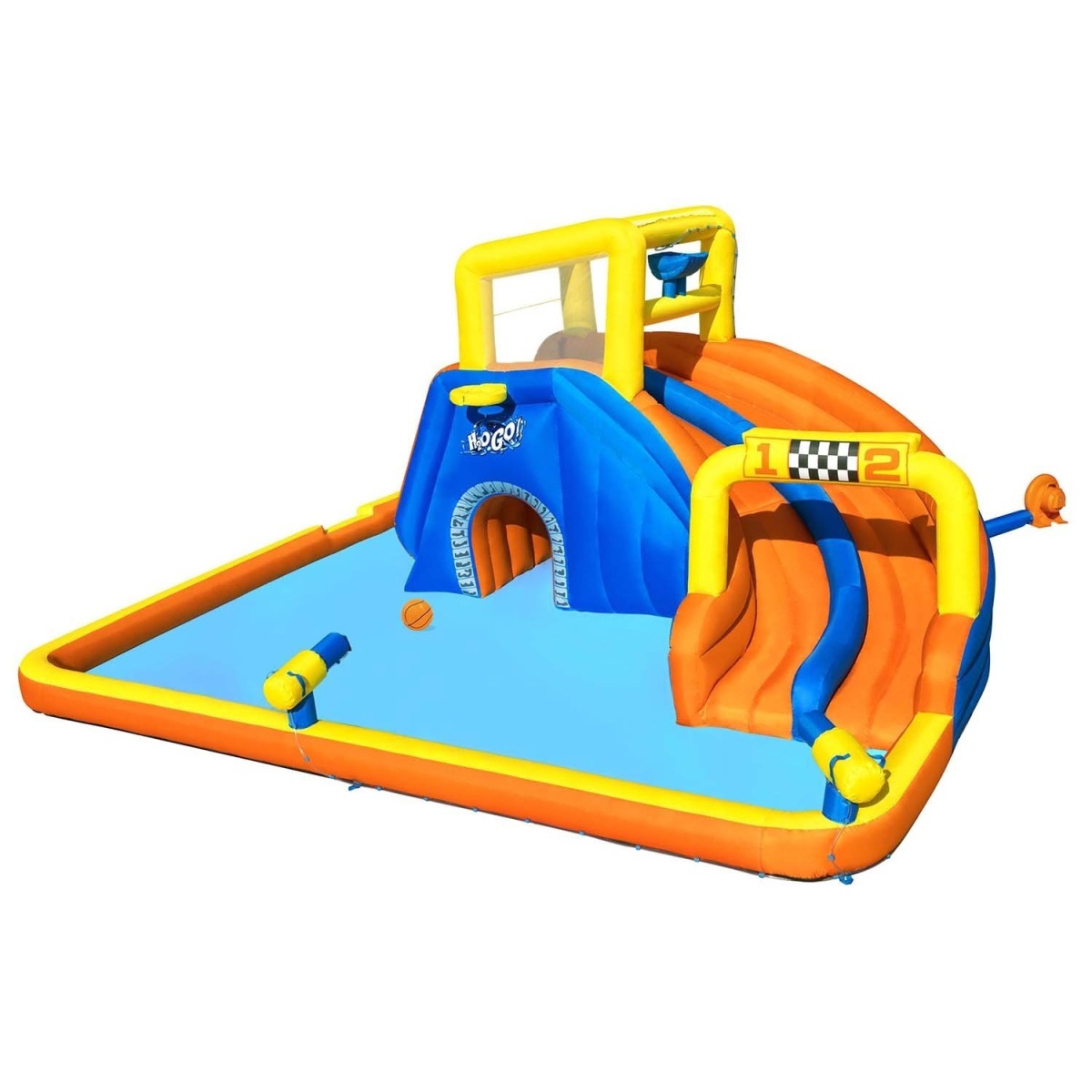 Bestway Mega Park piepūšamais rotaļu centrs, 551 x 502 x 265