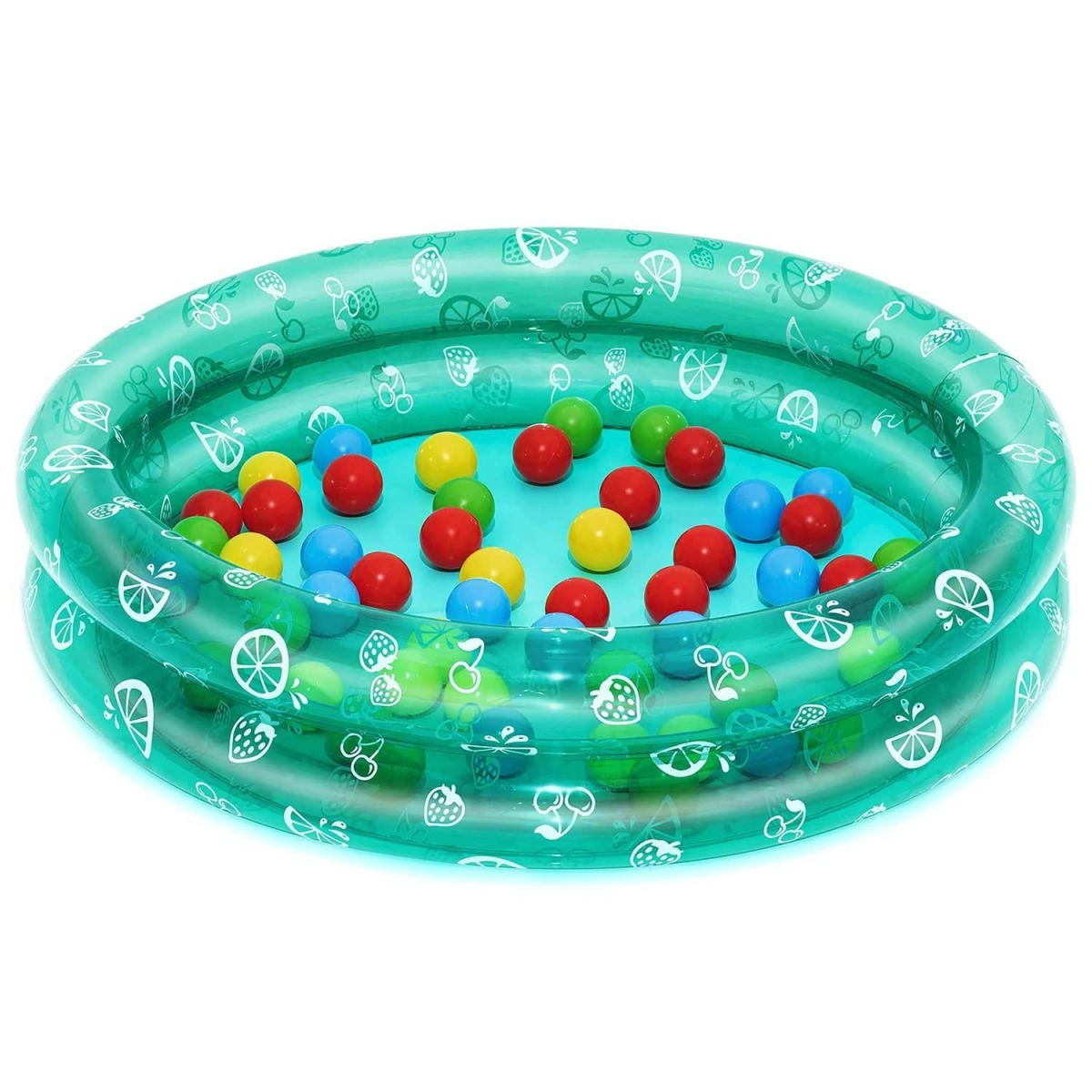 Piepūšams bērnu baseins ar bumbiņām, Bestway, 91 x 20 cm, roo