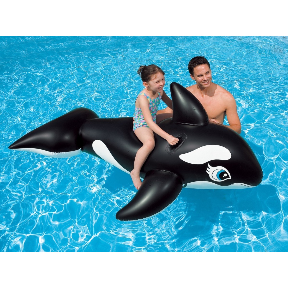 Piepūšamā INTEX orka, 188 x 122 cm, PVC, no 3 gadiem