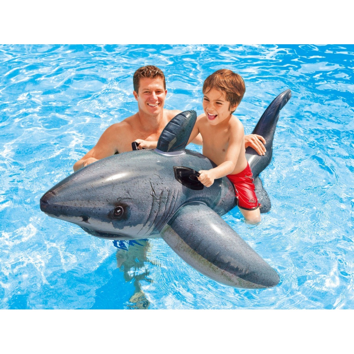 Piepūšama haizivs rotaļlieta, INTEX, 173 x 107 cm, PVC