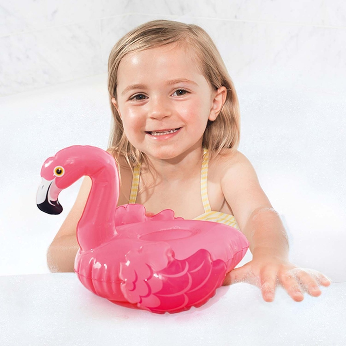 Piepūšamā vannas rotaļlieta Intex Flamingo, PVC, 4 raksti