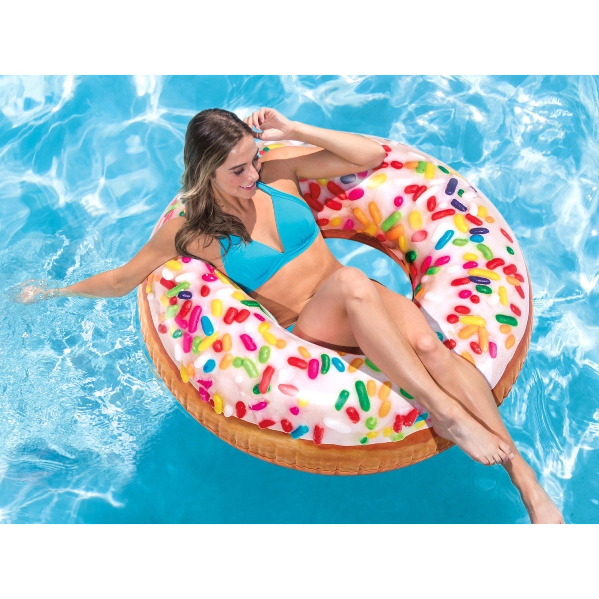 Peldriņķis virtuļa formā, 99 cm, INTEX 56263