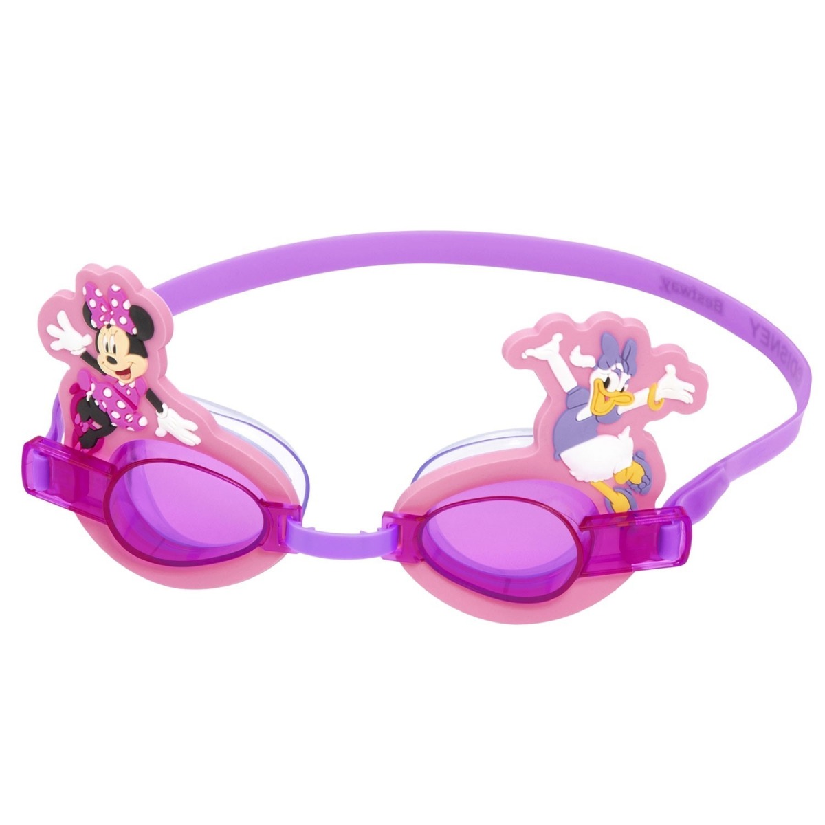 Bērnu peldbrilles Minnie, rozā, UV izturīgas
