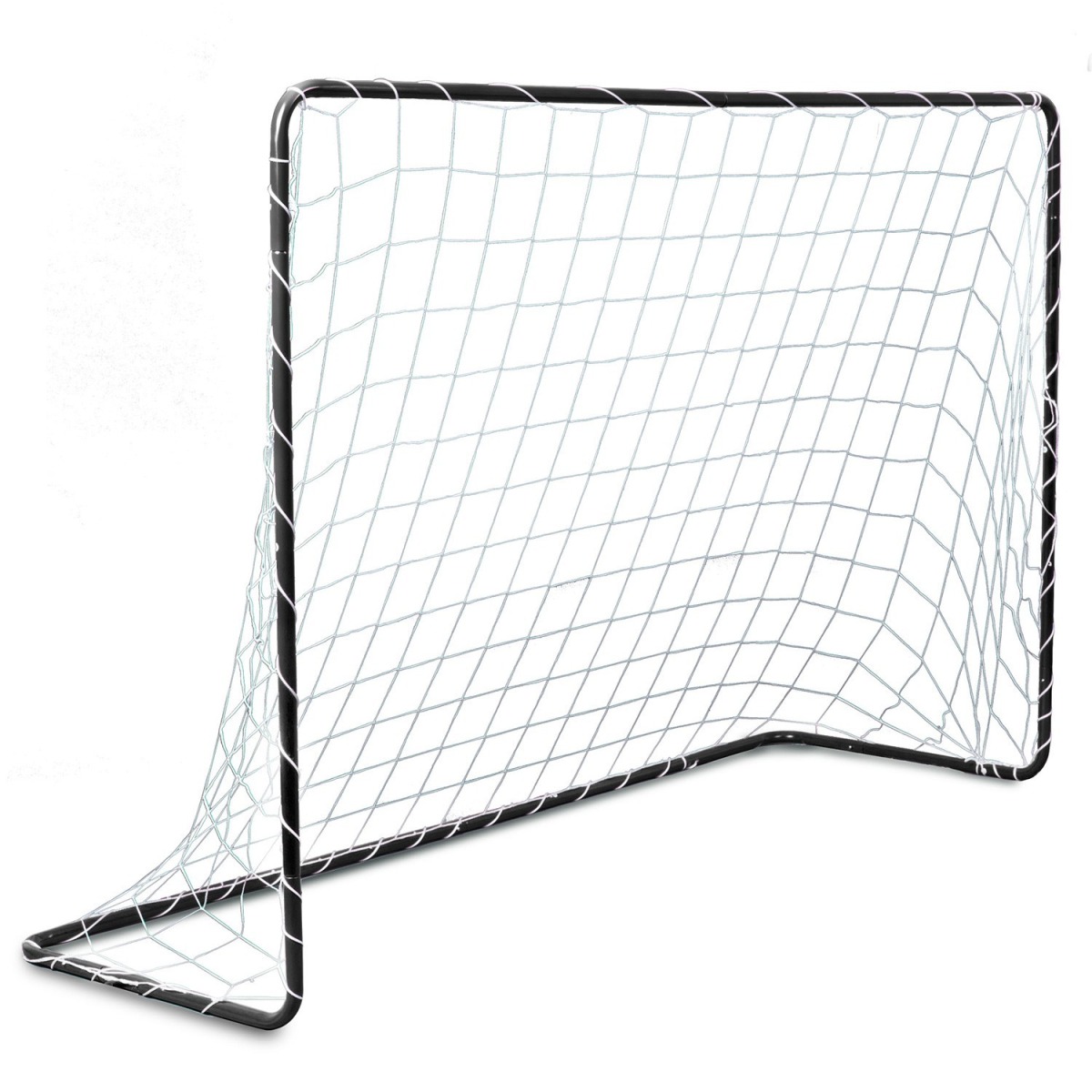 Neo-Sport NS-492 futbola vārti, melni, 183 x 122 x 61 cm