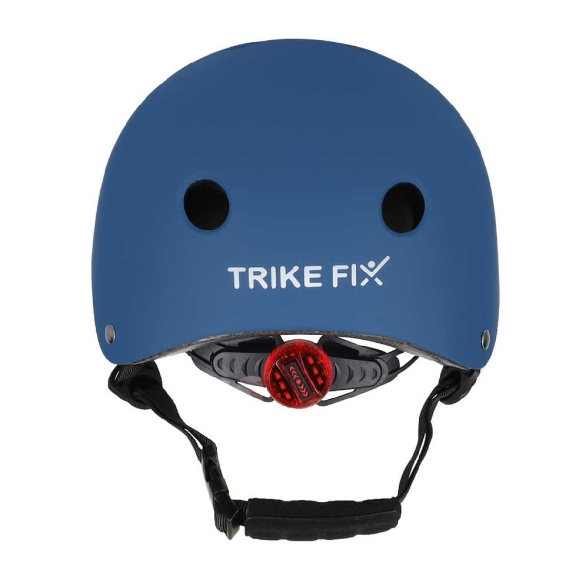 Trike Fix LED bērnu velosipēda ķivere, M 55-58 cm, zila
