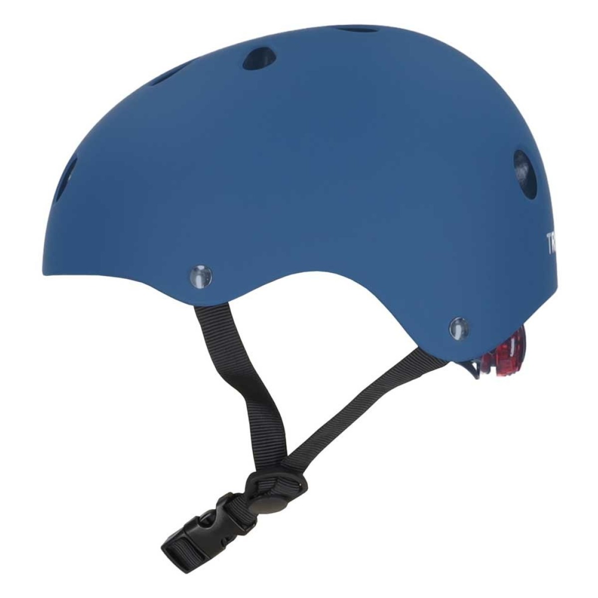 Trike Fix LED bērnu velosipēda ķivere, M 55-58 cm, zila