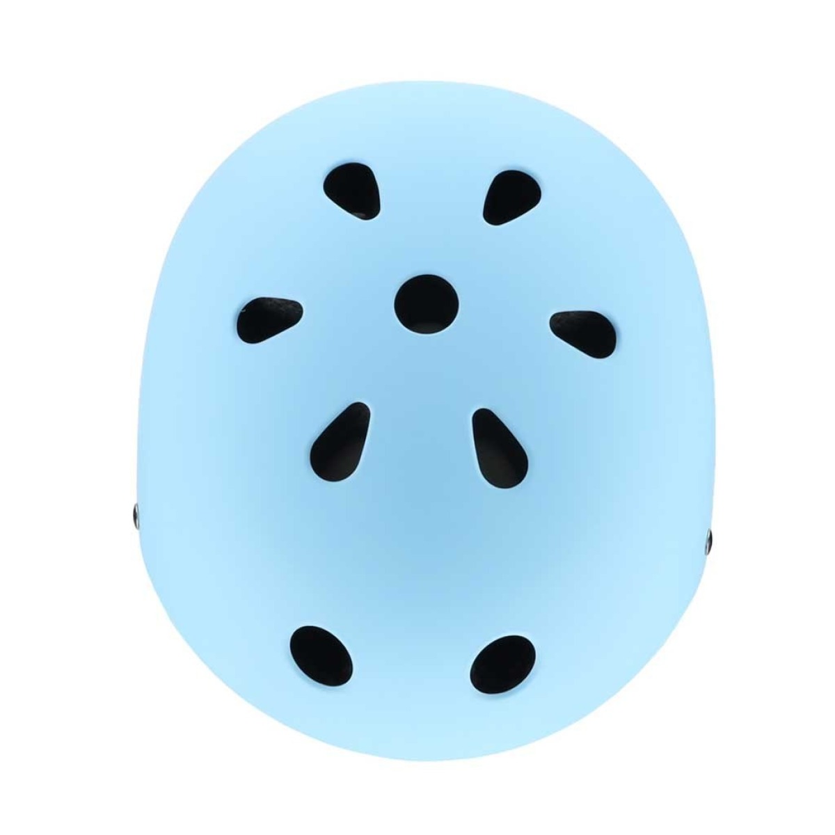 Trike Fix LED velosipēda ķivere bērniem, M, 55–58 cm, gaiši zila