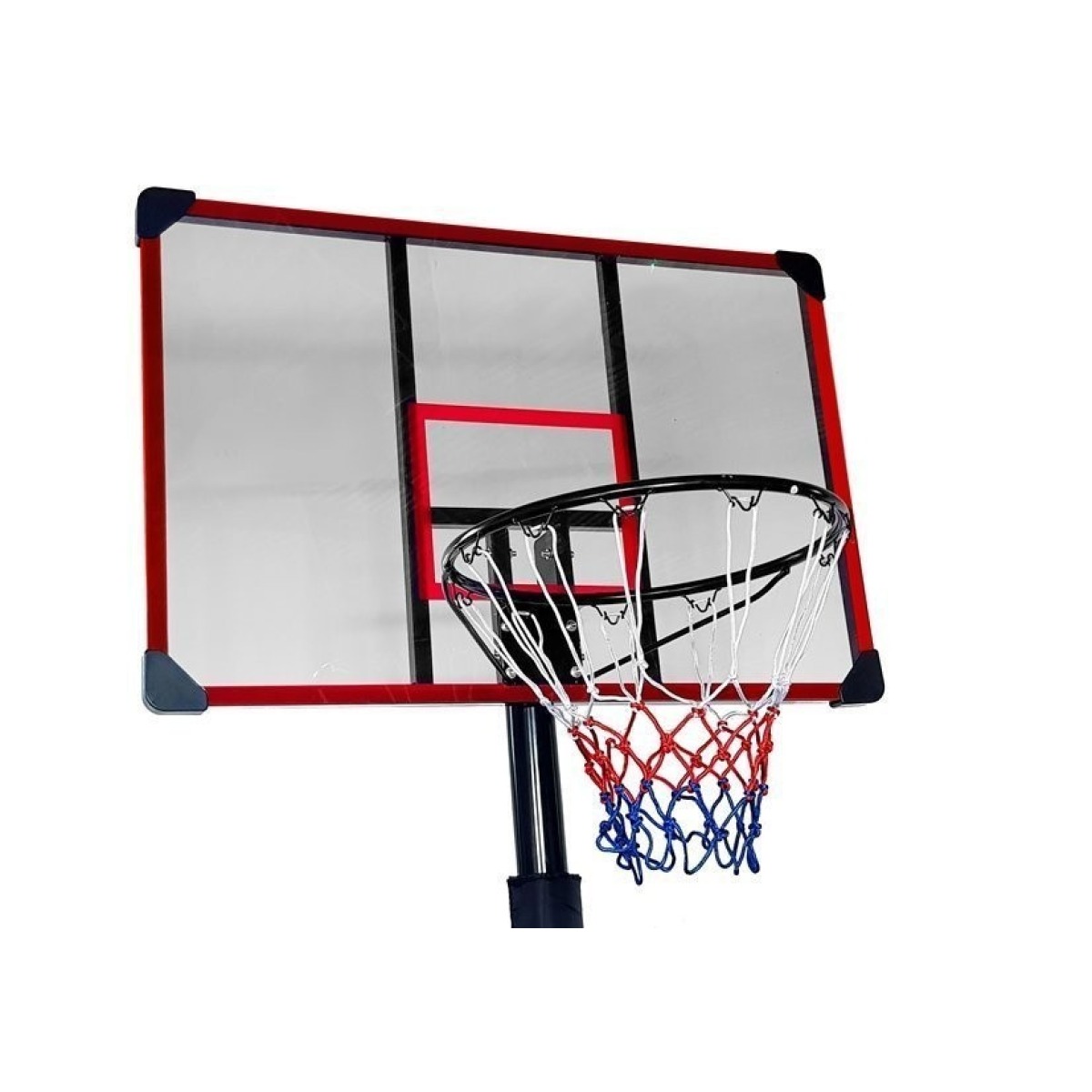 Pārvietojams basketbola grozs ar regulējamu augstumu, 225–305 cm