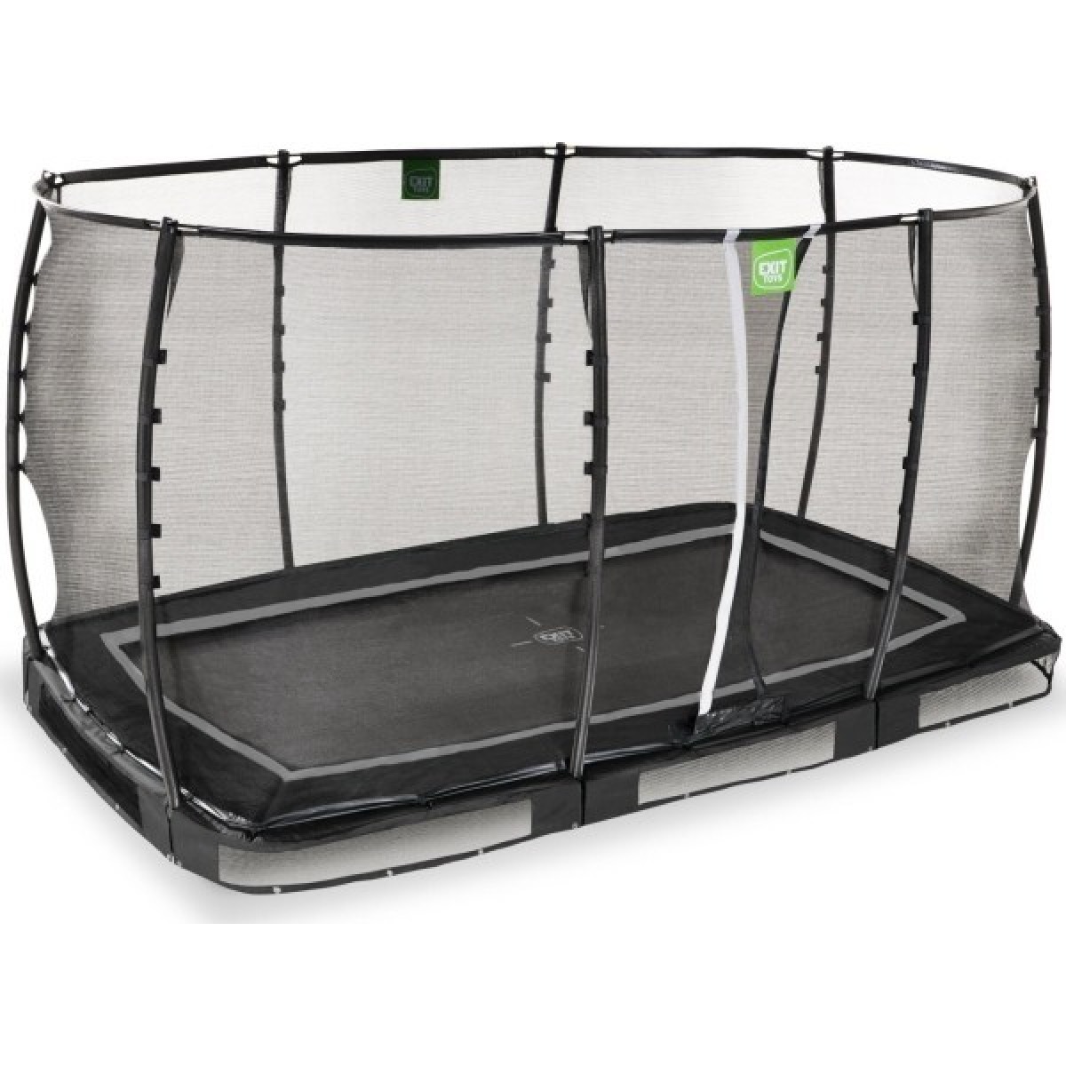EXIT Allure Premium virszemes batuts, melns, 214 x 366 cm