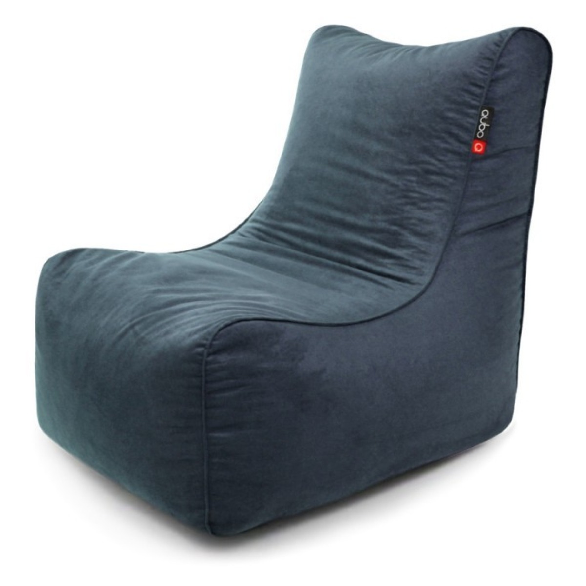 Pufs-sēžammaiss Noa – Graphite VELVET FIT