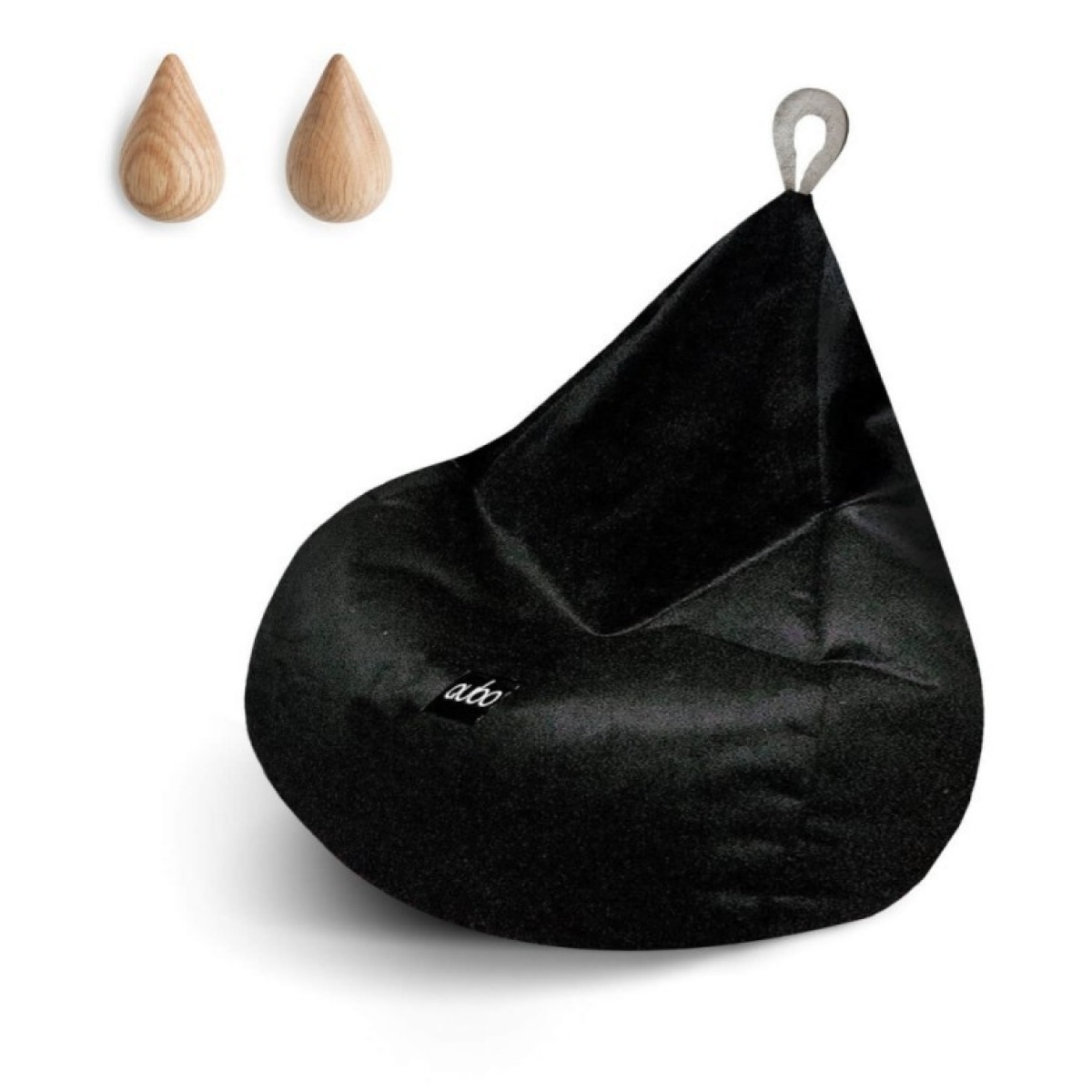 Qubo™ Tiny Drop bērnu sēžammaiss – Onyx FRESH FIT