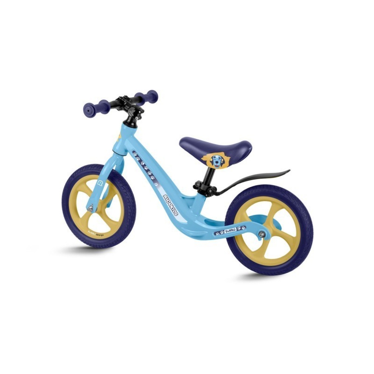 Ricokids FUNNU magnija līdzsvara velosipēds, 12 collu EVA riteņi