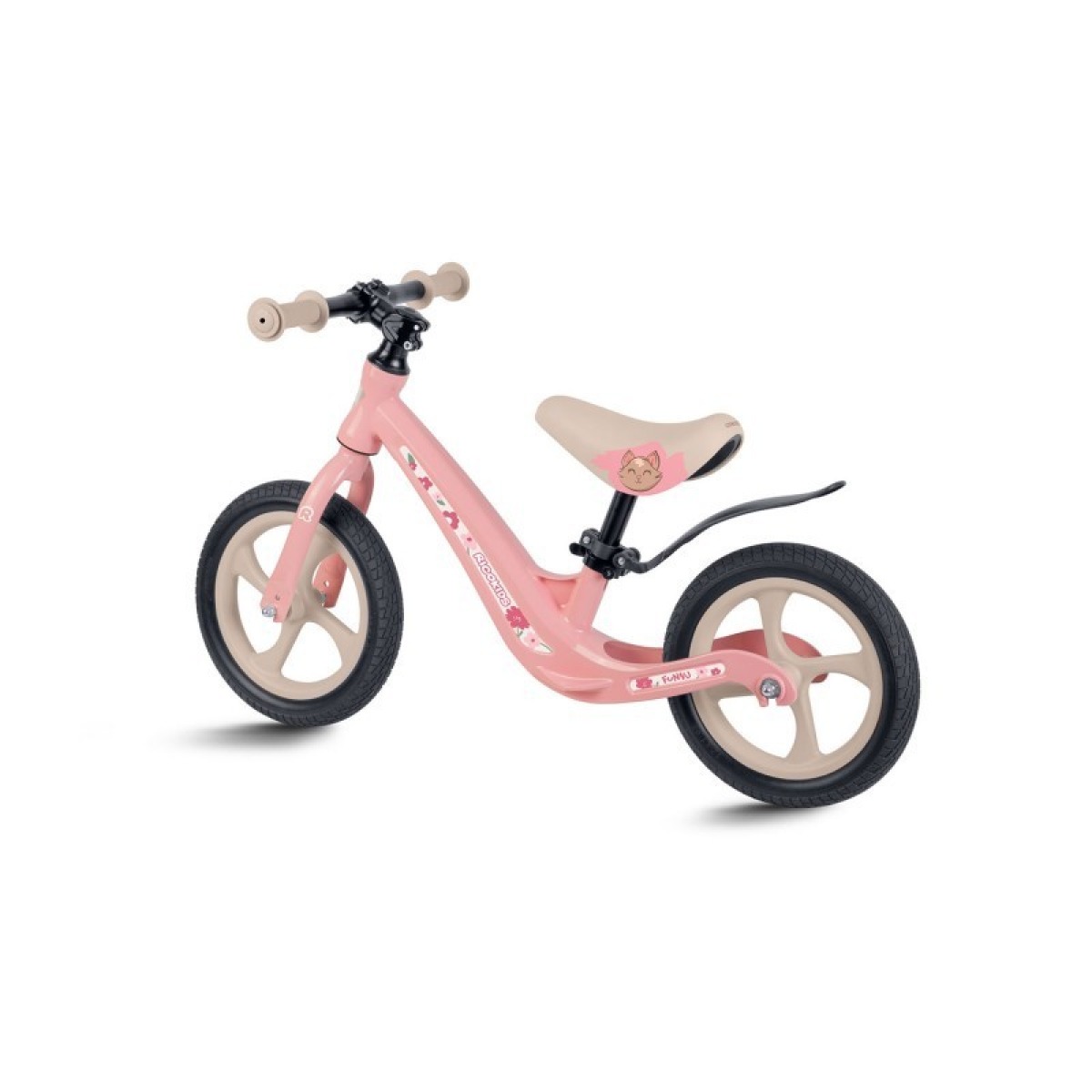 Ricokids FUNNU magnija līdzsvara velosipēds, 12" EVA riteņi