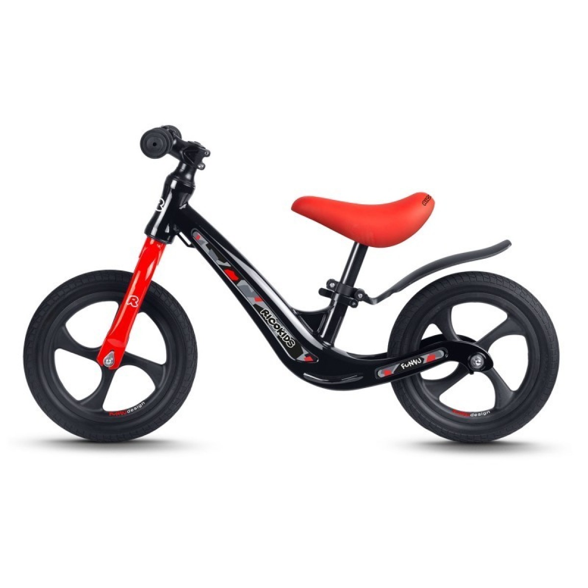 Ricokids FUNNU magnija līdzsvara velosipēds, 12" EVA riteņi