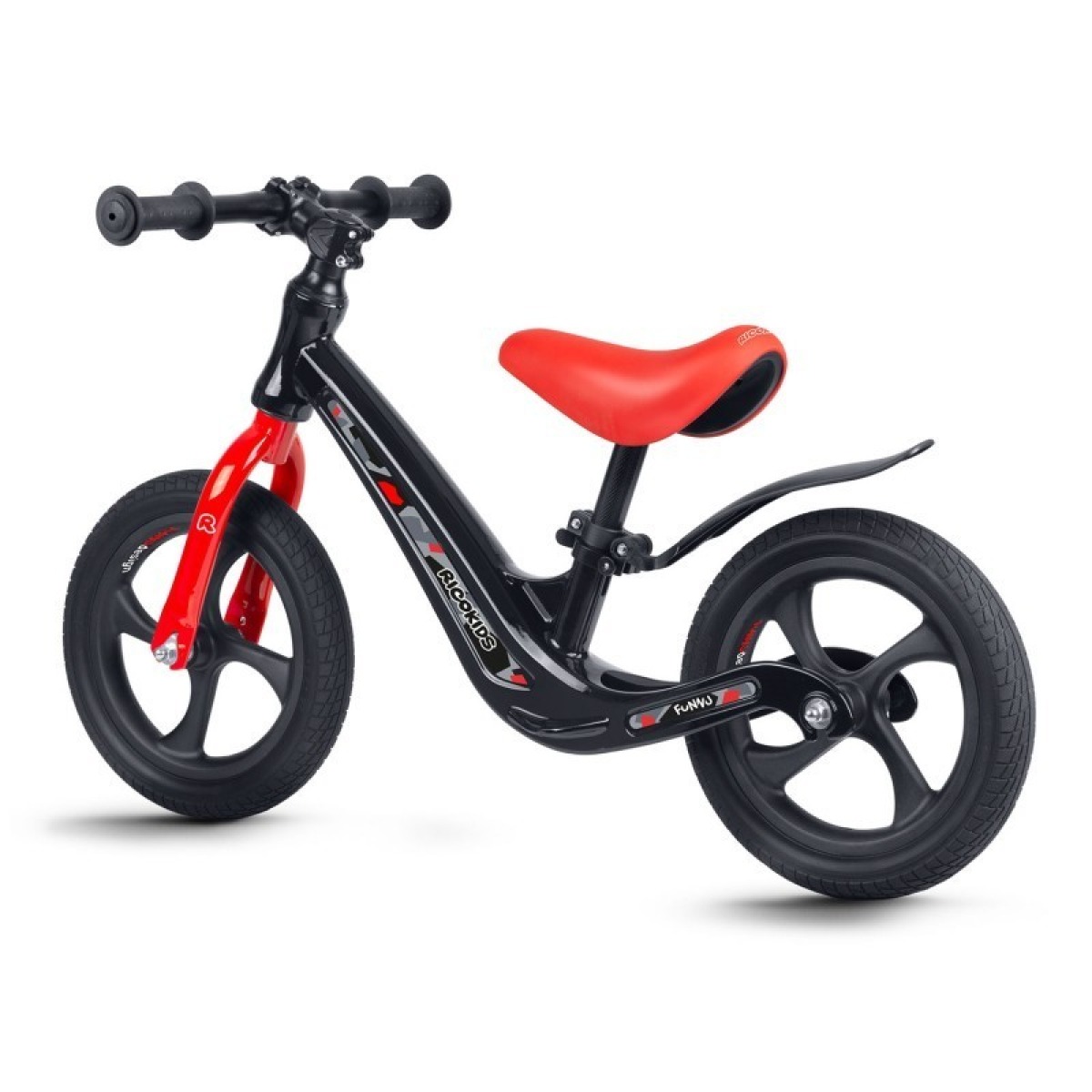 Ricokids FUNNU magnija līdzsvara velosipēds, 12" EVA riteņi
