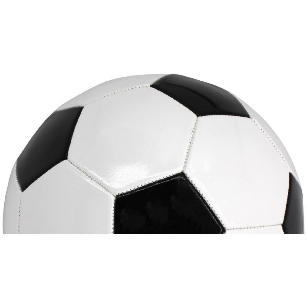 Balta un melna ENERO Y.5 futbola bumba ar mārītes rakstu
