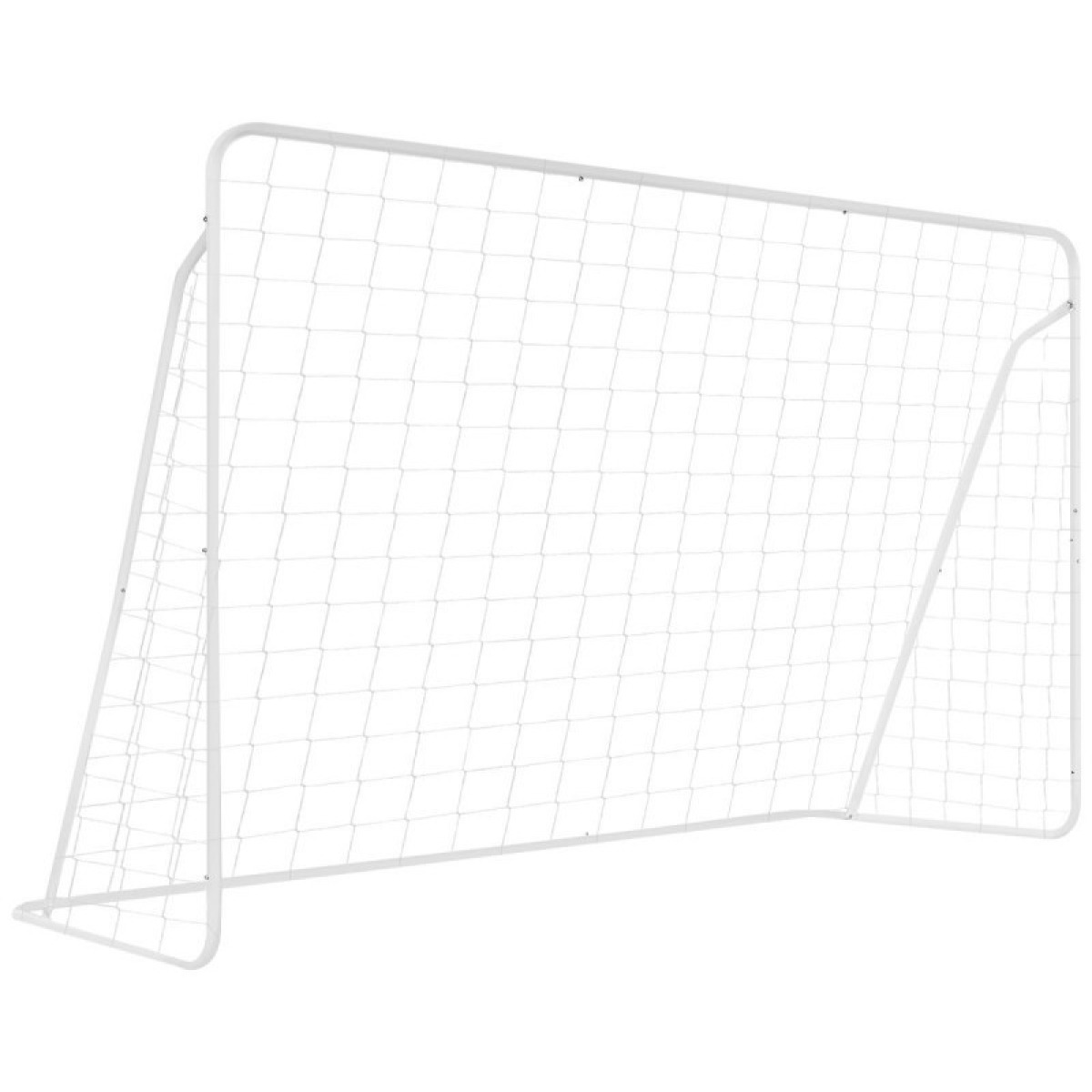 ENERO futbola vārti ar tīklu 240x150x90cm, FI 25 un 22 mm
