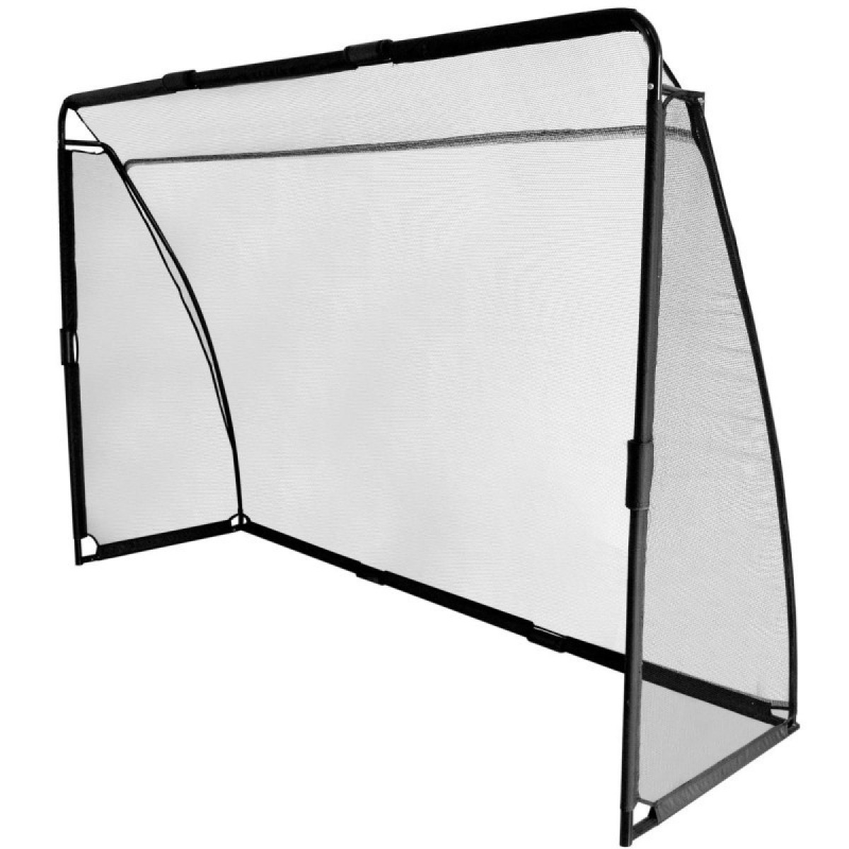 Futbola vārti ar tīklu un precizitātes mērķi 240x160x80CM Enero Pro