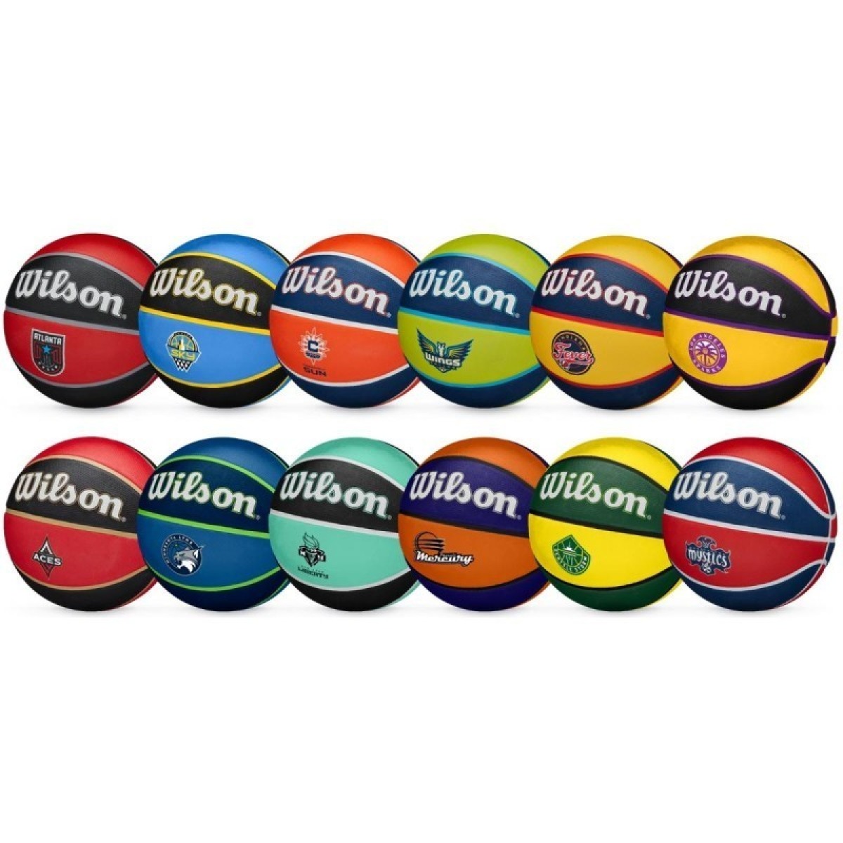 WILSON WNBA TEAM TRIBUTE BSKT DAL WINGS R.6 basketbola bumba