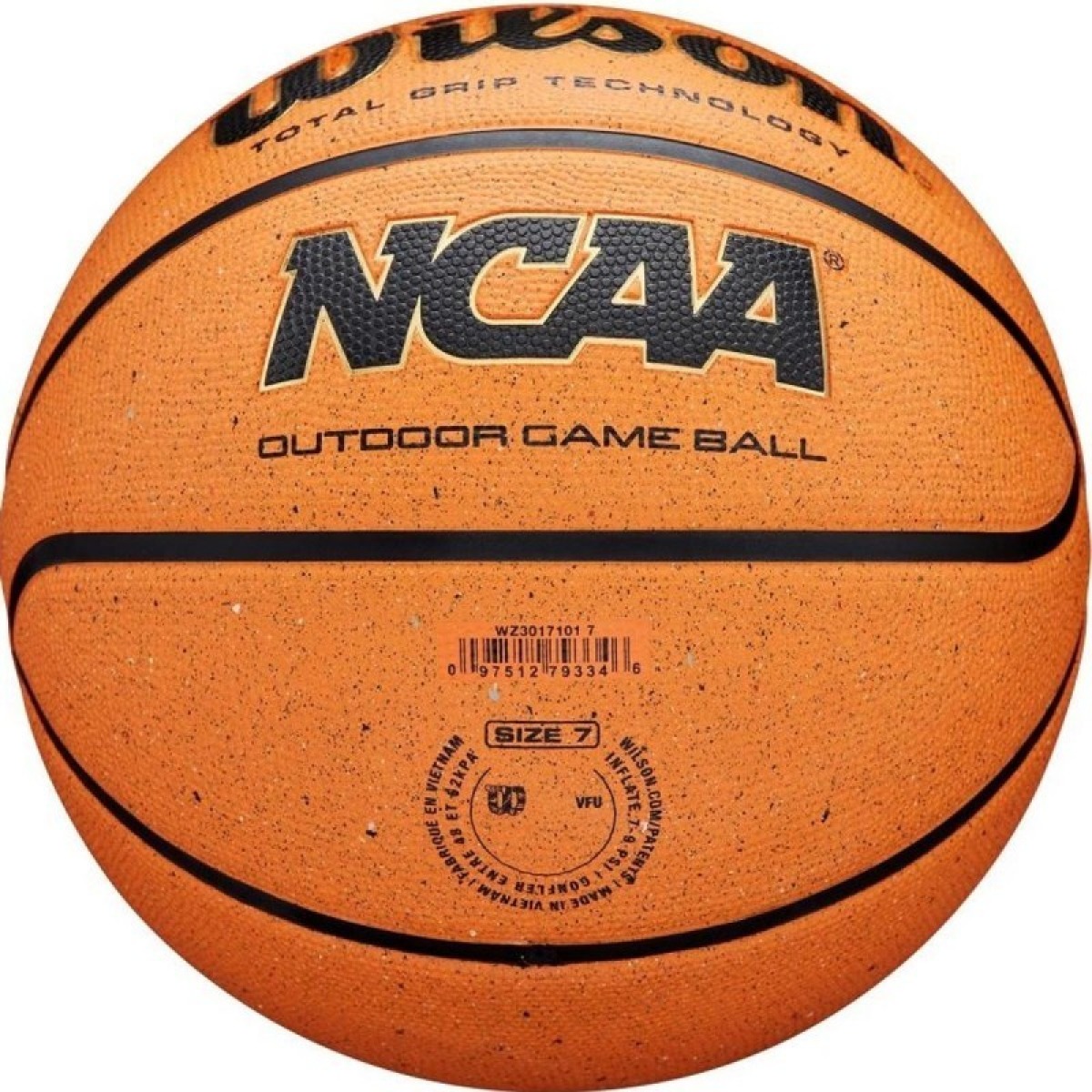 WILSON NCAA āra basketbola bumba, 7. izmērs