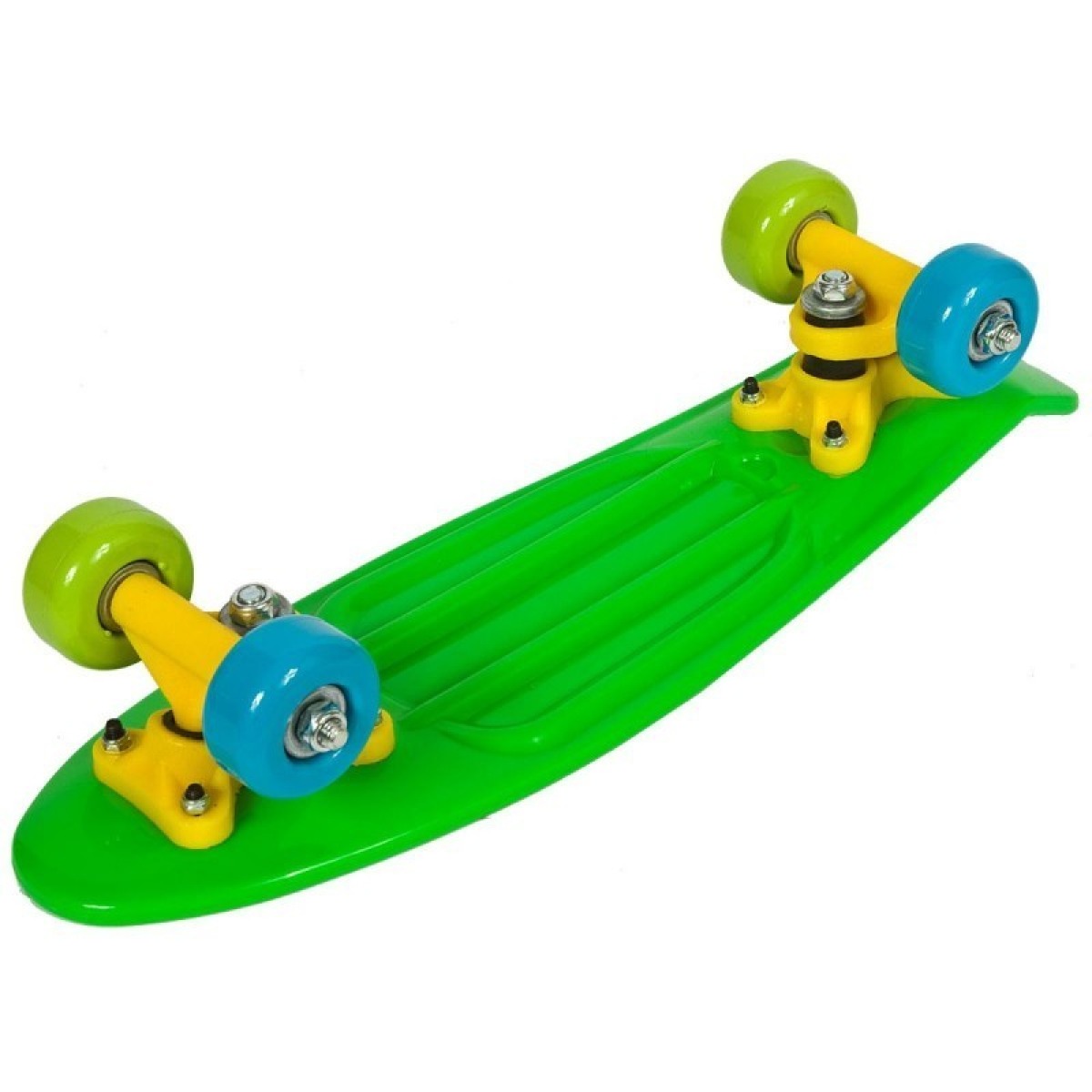 ENERO MINI DINO plastmasas skrituļdēlis, 42 cm, zaļš