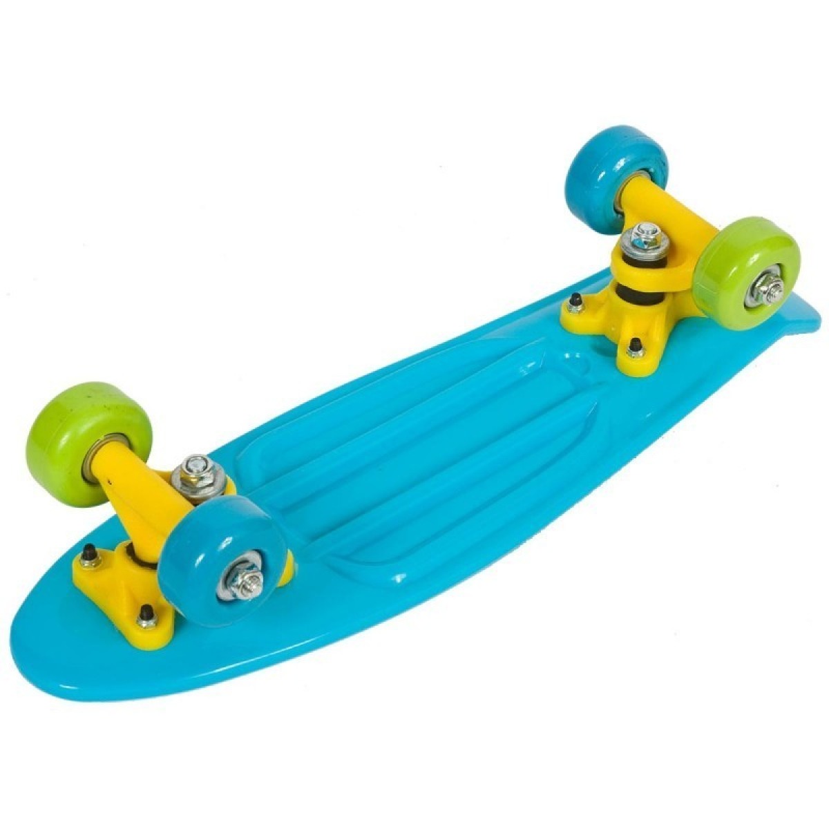 ENERO MINI PUPPY plastmasas skrituļdēlis, 42 cm, zils