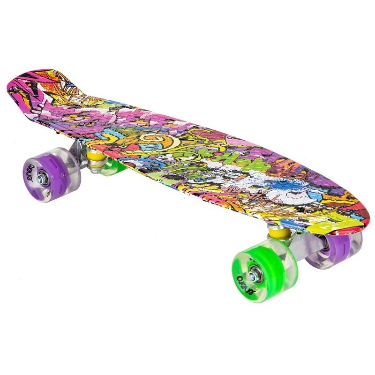 Plastmasas skrituļdēlis 22 ENERO GRAFFITI LED