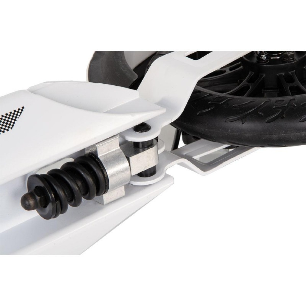 ENERO Ultra Speed 200 mm skrejritenis ar disku bremzēm, balts