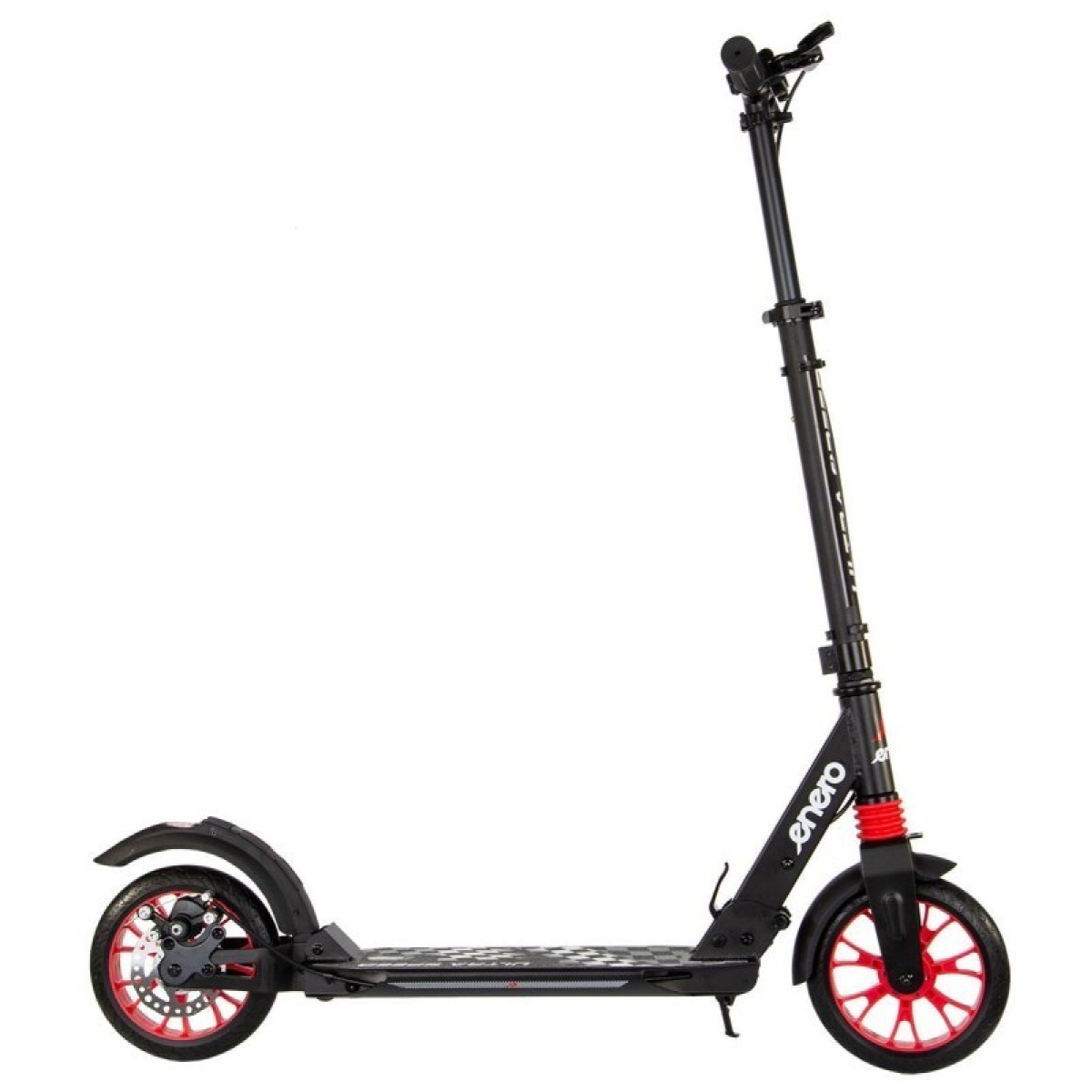 ENERO Ultra Speed 200 mm skrejritenis ar disku bremzēm, melns