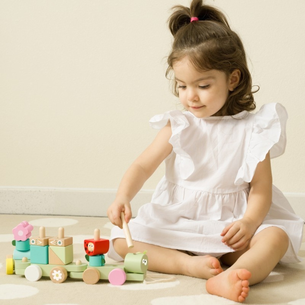 Classic World Montessori kāpurķēdes vilcieniņš