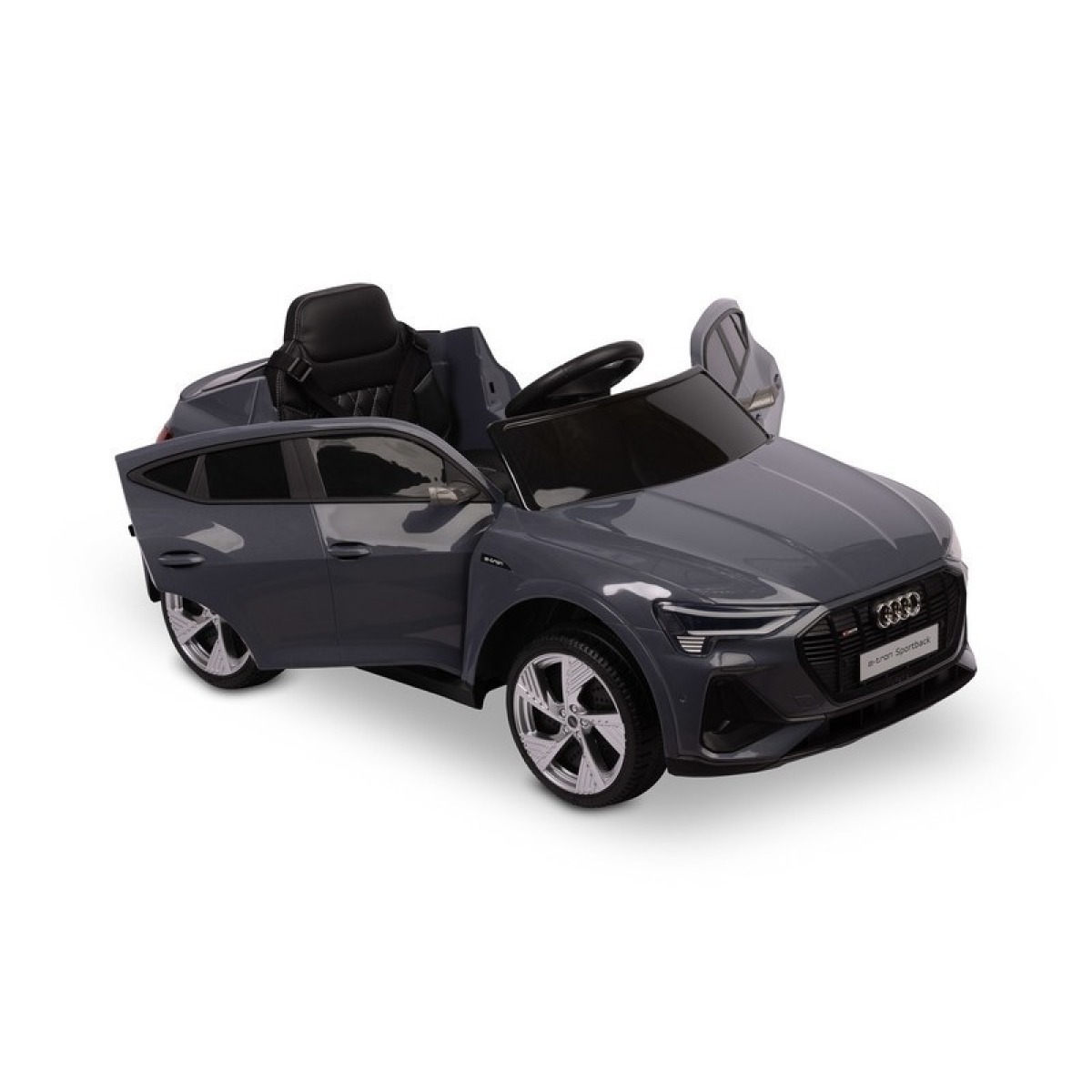 Bērnu elektromobilis Audi e-tron Sportback 4x4, pelēks