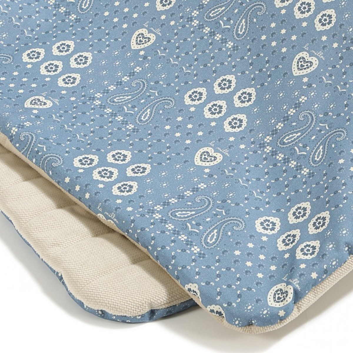 La Millou Velvet siltais pleds 110x140 cm – Bandana Denim